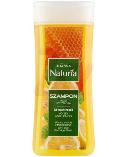 podgląd produktu Joanna Naturia szampon z miodem i cytryną do włosów suchych i zniszczonych 200 ml