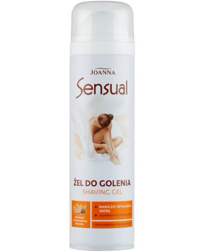 zdjęcie produktu Joanna Sensual żel do golenia dla kobiet z ekstraktem z miodowego melona 200 ml