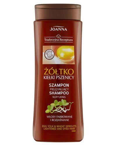 zdjęcie produktu Joanna Tradycyjna Receptura Żółtko kiełki pszenicy szampon pielęgnujący 300 ml