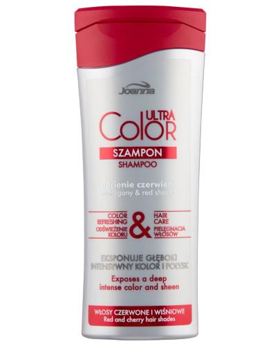 podgląd produktu Joanna Ultra Color odcienie czerwieni szampon do włosów 200 ml