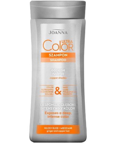 podgląd produktu Joanna Ultra Color odcienie rudego szampon do włosów 200 ml