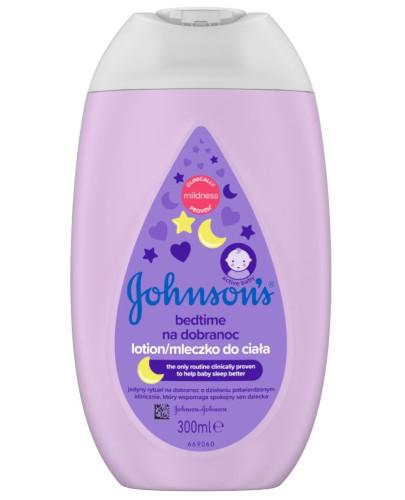 podgląd produktu Johnsons Baby mleczko do ciała na dobranoc 300 ml