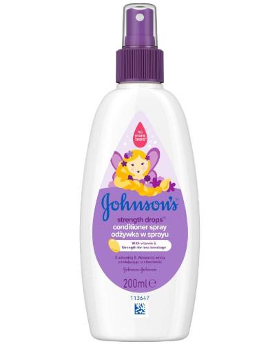 podgląd produktu Johnsons Baby Strength Drops odżywka w sprayu 200 ml