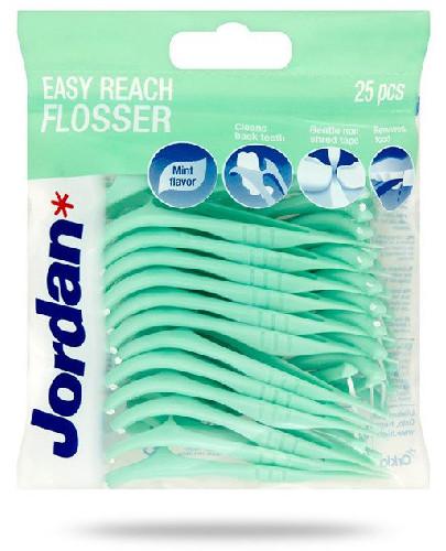 zdjęcie produktu Jordan Easy Reach Flosser nić dentystyczna 25 sztuk