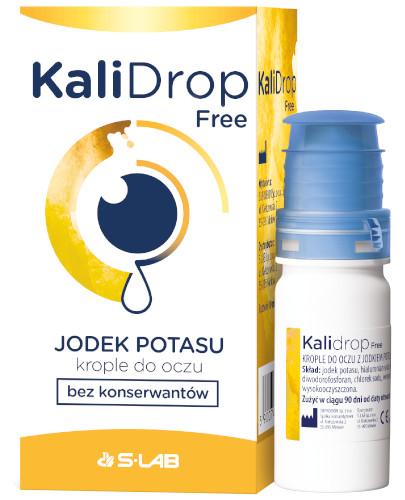 podgląd produktu KaliDrop Free krople do oczu z jodkiem potasu 10 ml