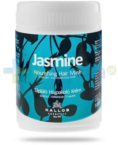 podgląd produktu Kallos Jasmine maska wzmacniająca do włosów suchych i łamiących się 1000 ml