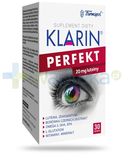 zdjęcie produktu Klarin Perfekt 20mg 30 tabletek