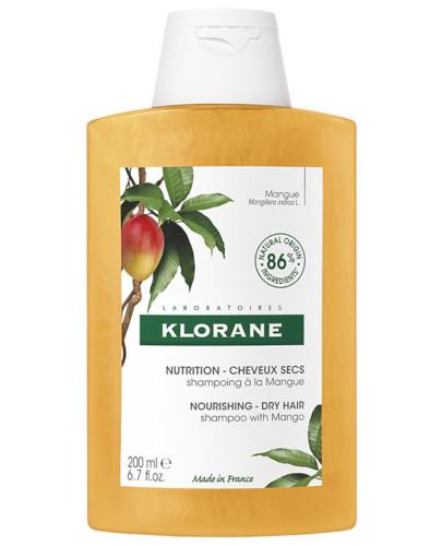zdjęcie produktu Klorane Odżywienie szampon z mango do włosów suchych 200 ml