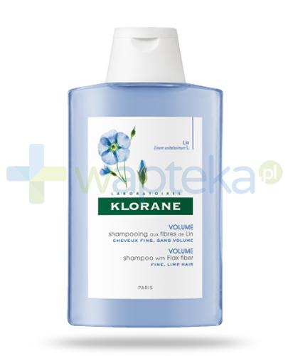 zdjęcie produktu Klorane szampon na bazie włókien lnu 200 ml