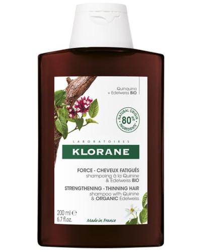 zdjęcie produktu Klorane szampon z chininą i organiczną szarotką 200 ml
