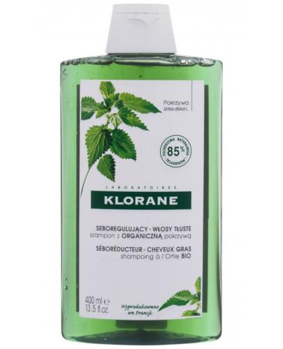 podgląd produktu Klorane szampon z organiczną pokrzywą 400 ml