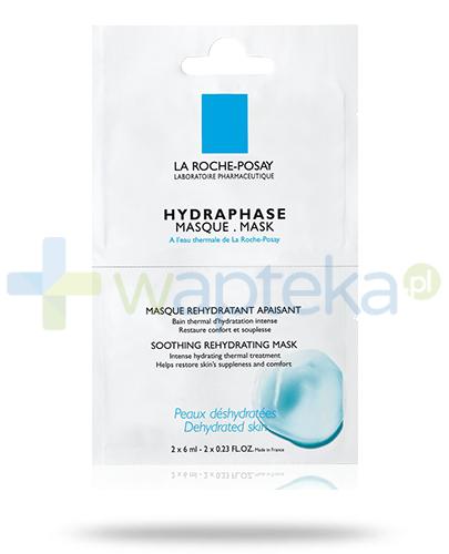 podgląd produktu La Roche Posay Hydraphase maseczka nawilżająca 2x 6 ml