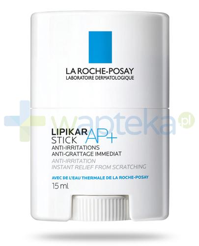 podgląd produktu La Roche Posay Lipikar Stick AP+ sztyft przeciw odparzeniom do skóry suchej i atopowej 15 ml