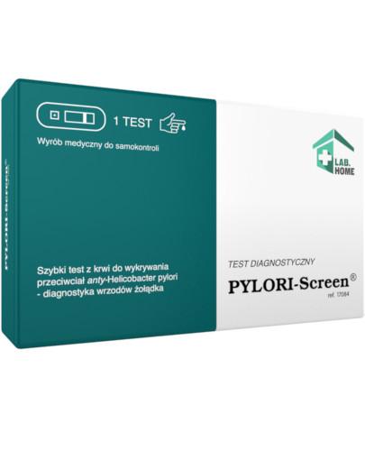 LabHome Pylori Screen test płytkowy do wykrywania Helicobacter pyroli 1 sztuka