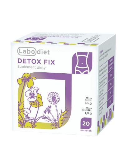 podgląd produktu Labodiet Detox Fix herbata 20 saszetek