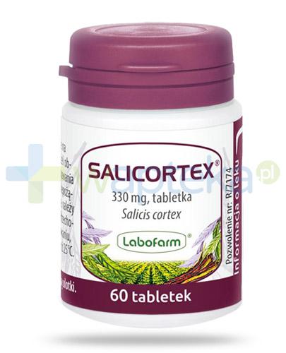 podgląd produktu Labofarm Salicortex 330 mg 60 tabletek