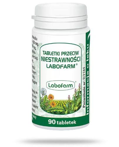 podgląd produktu LaboFarm tabletki przeciw niestrawności 90 tabletek