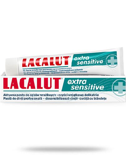 podgląd produktu Lacalut Extra Sensitive pasta do zębów 75 ml