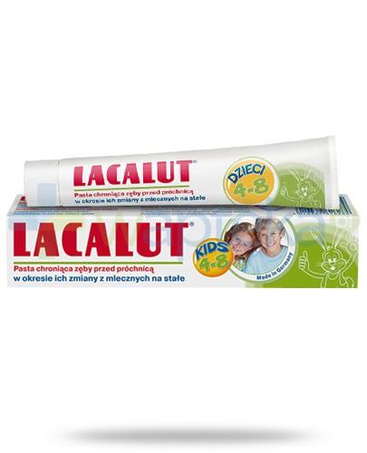 zdjęcie produktu Lacalut Kids pasta chroniąca zęby przed próchnicą dla dzieci 4-8 lat 50 ml