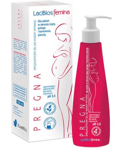 zdjęcie produktu LaciBios Femina Pregna specjalistyczny żel do higieny intymnej 150 ml