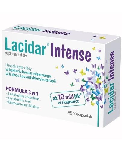zdjęcie produktu Lacidar Intense 10 kapsułek