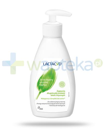 zdjęcie produktu Lactacyd Fresh odświeżający żel do higieny intymnej 200 ml