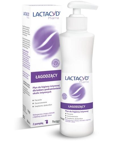 podgląd produktu Lactacyd Pharma płyn ginekologiczny łagodzący 250 ml
