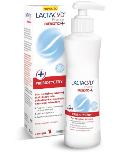 zdjęcie produktu Lactacyd Pharma Prebiotic Plus płyn do higieny intymnej 250 ml