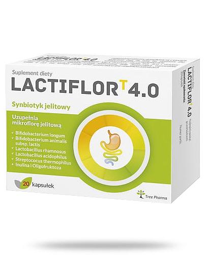 podgląd produktu Lactiflor T 4.0 synbiotyk jelitowy 20 kapsułek