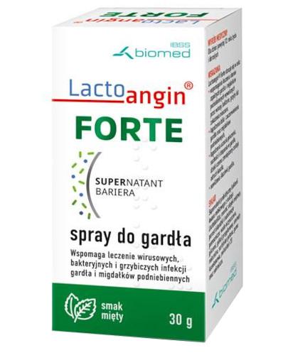 podgląd produktu Lactoangin Forte spray do gardła o smaku mięty 30 g