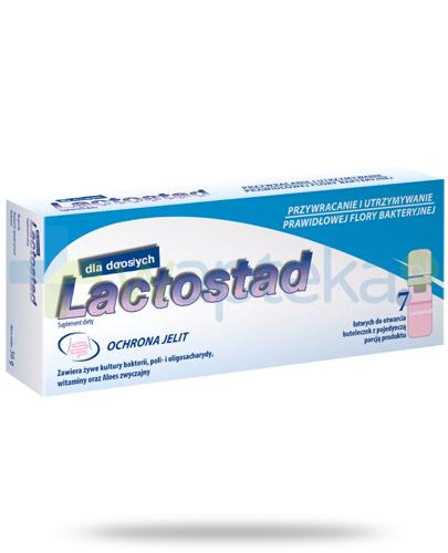 podgląd produktu Lactostad ochrona jelit dla dorosłych płyn 7x 7 ml