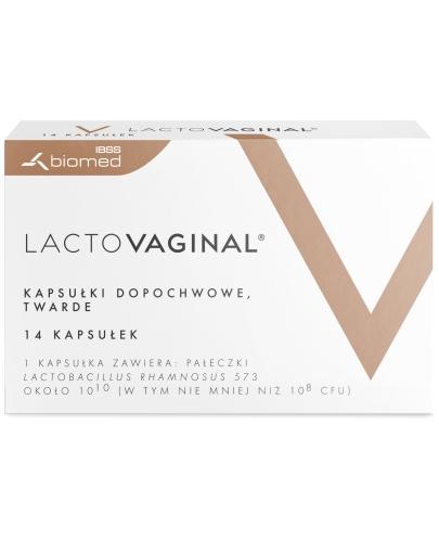 podgląd produktu Lactovaginal 14 kapsułek dopochwowych