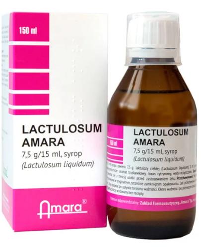 podgląd produktu Lactulosum Amara 7,5g/15 ml syrop 150 ml