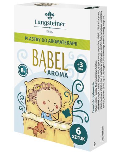 zdjęcie produktu Langsteiner Kids Bąbel Aroma plastry do aromaterapii 6 sztuk