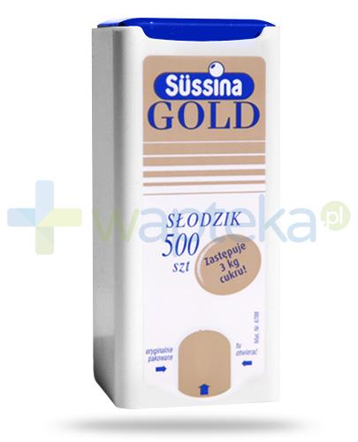 podgląd produktu Sussina Gold słodzik 500 tabletek