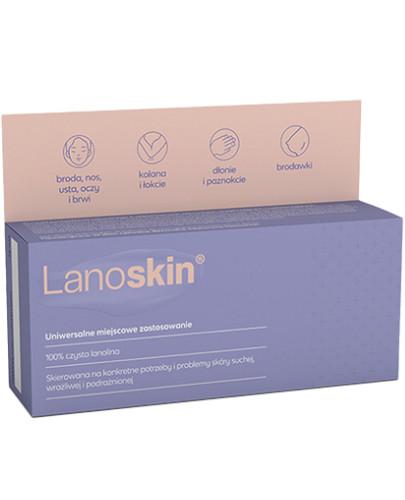 podgląd produktu Lanoskin 100% czysta lanolina 30 g