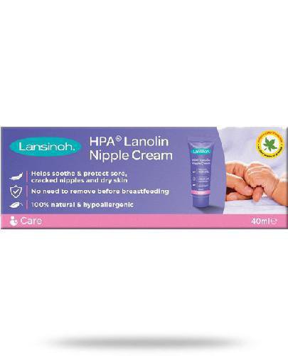 zdjęcie produktu Lansinoh Lanolina HPA krem hypoalergiczny 40 ml