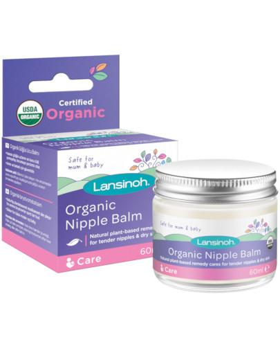 podgląd produktu Lansinoh Organiczny balsam do brodawek piersi 60 ml