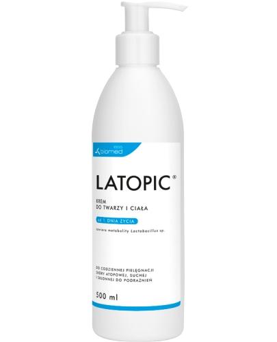 podgląd produktu Latopic krem do twarzy i ciała 500 ml 