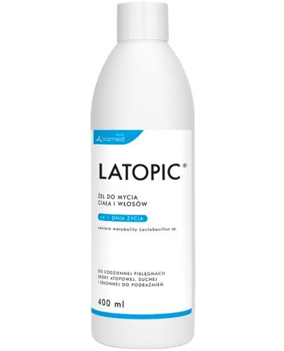 zdjęcie produktu Latopic żel do mycia ciała i włosów 400 ml