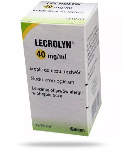 podgląd produktu Lecrolyn 40mg/ml krople do oczu, roztwór 10 ml