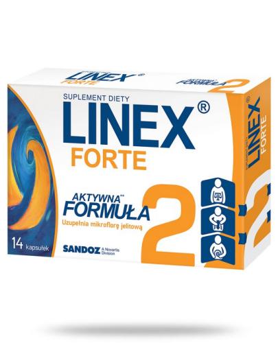 podgląd produktu Linex Forte 14 kapsułek 
