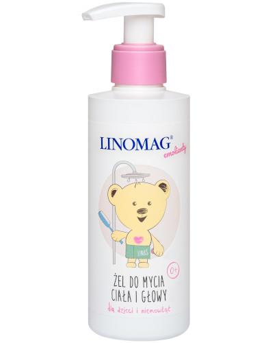 podgląd produktu Linomag żel do mycia ciała i głowy dla dzieci i niemowląt 200 ml