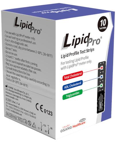 podgląd produktu LipidPro paski testowe 10 sztuk