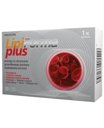 LipiForma Plus 30 kapsułek prawidłowy cholesterol