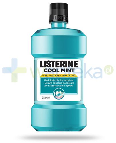 podgląd produktu Listerine Cool Mint płyn do płukania jamy ustnej 500 ml