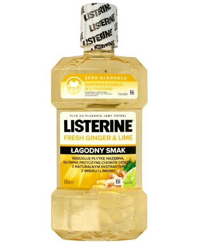 zdjęcie produktu Listerine Fresh Ginger&Lime płyn do płukania jamy ustnej 500 ml