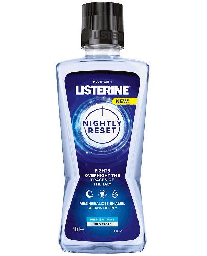 podgląd produktu Listerine Nightly Reset płyn do płukania jamy ustnej 400 ml