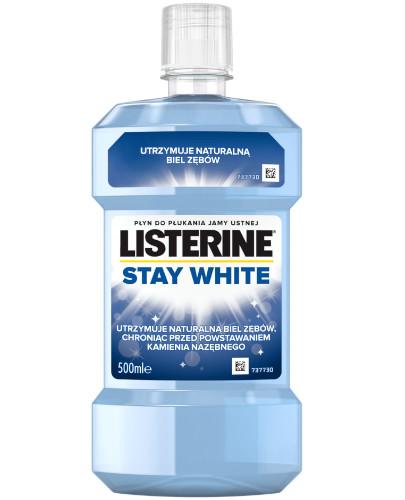 zdjęcie produktu Listerine Stay White płyn do płukania jamy ustnej 500 ml
