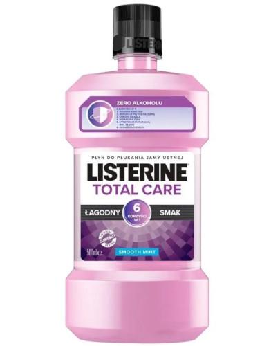 podgląd produktu Listerine Total Care Zero płyn do płukania jamy ustnej 500 ml